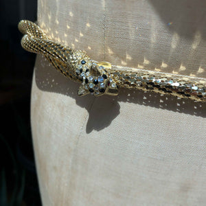 Golden Leopard Wrap by Whiting & Davis