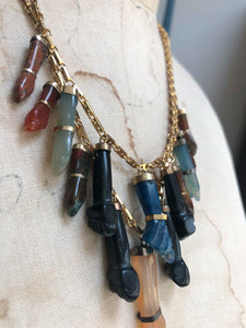 Figa layer necklace