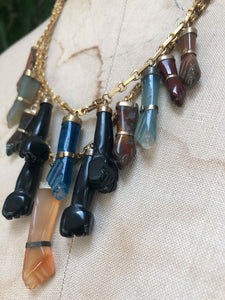Figa layer necklace