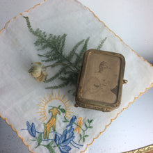 antique trinket box, unusual gift for dog lover