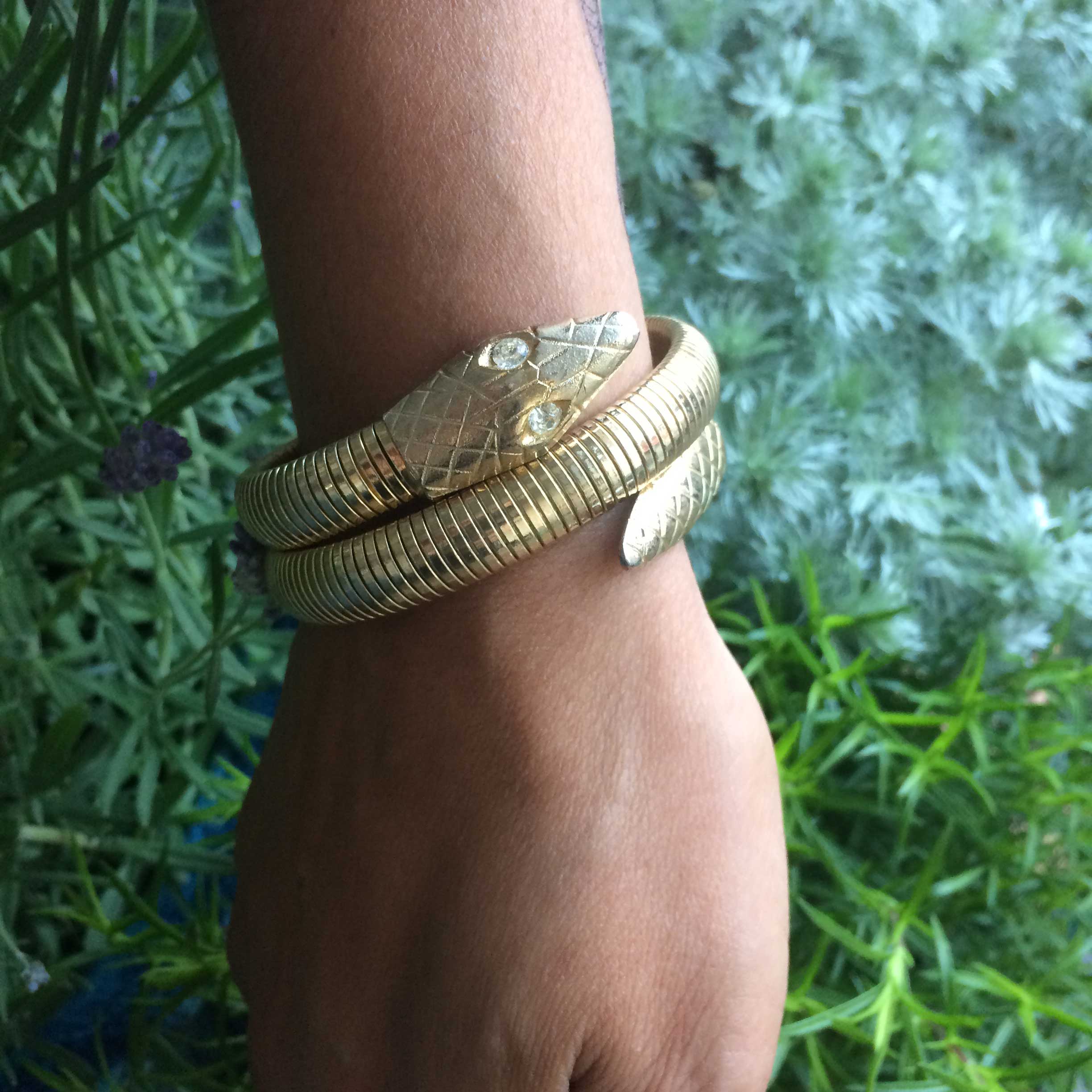 Coiled Snake Bracelets