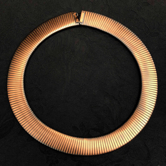 Warm Sunset Omega Collar & Bracelet