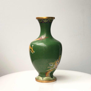 Golden Dragon Vase
