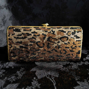 Sparkling Jaguar Clutch