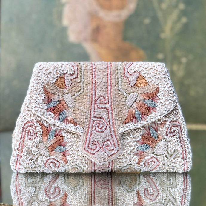 Deco Lotus Handbag