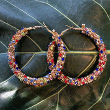 Sparkling Rainbow Hoops