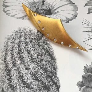 Swirly Cactus Brooch