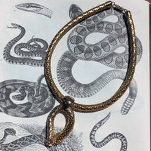 Seventies Disco Serpent Collar