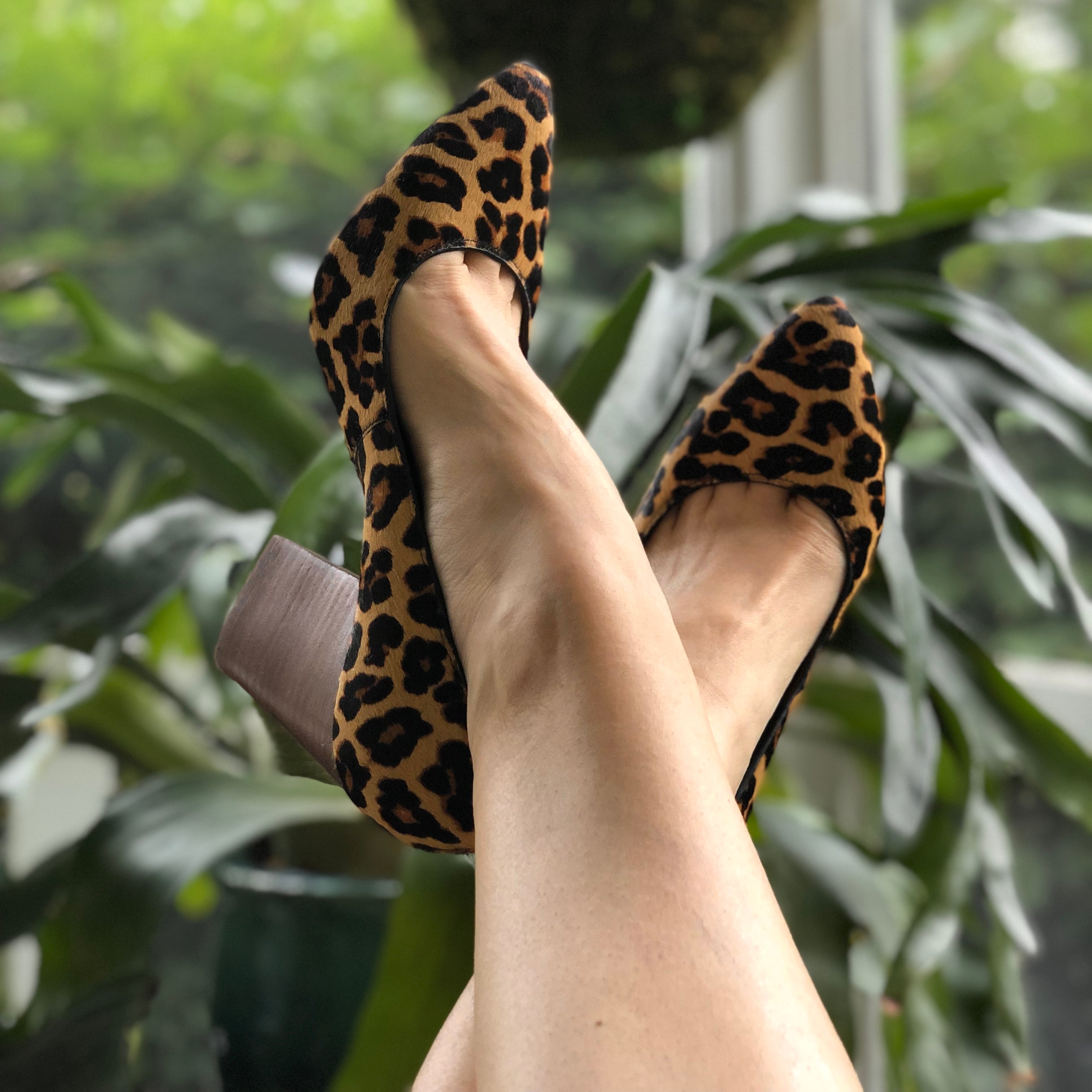Leopard Heels – Feather Foxglove